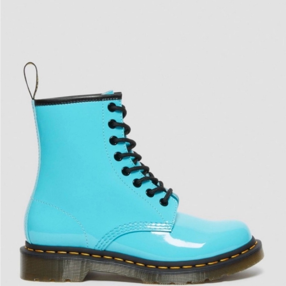 Dr. Martens Blue Combat Boots